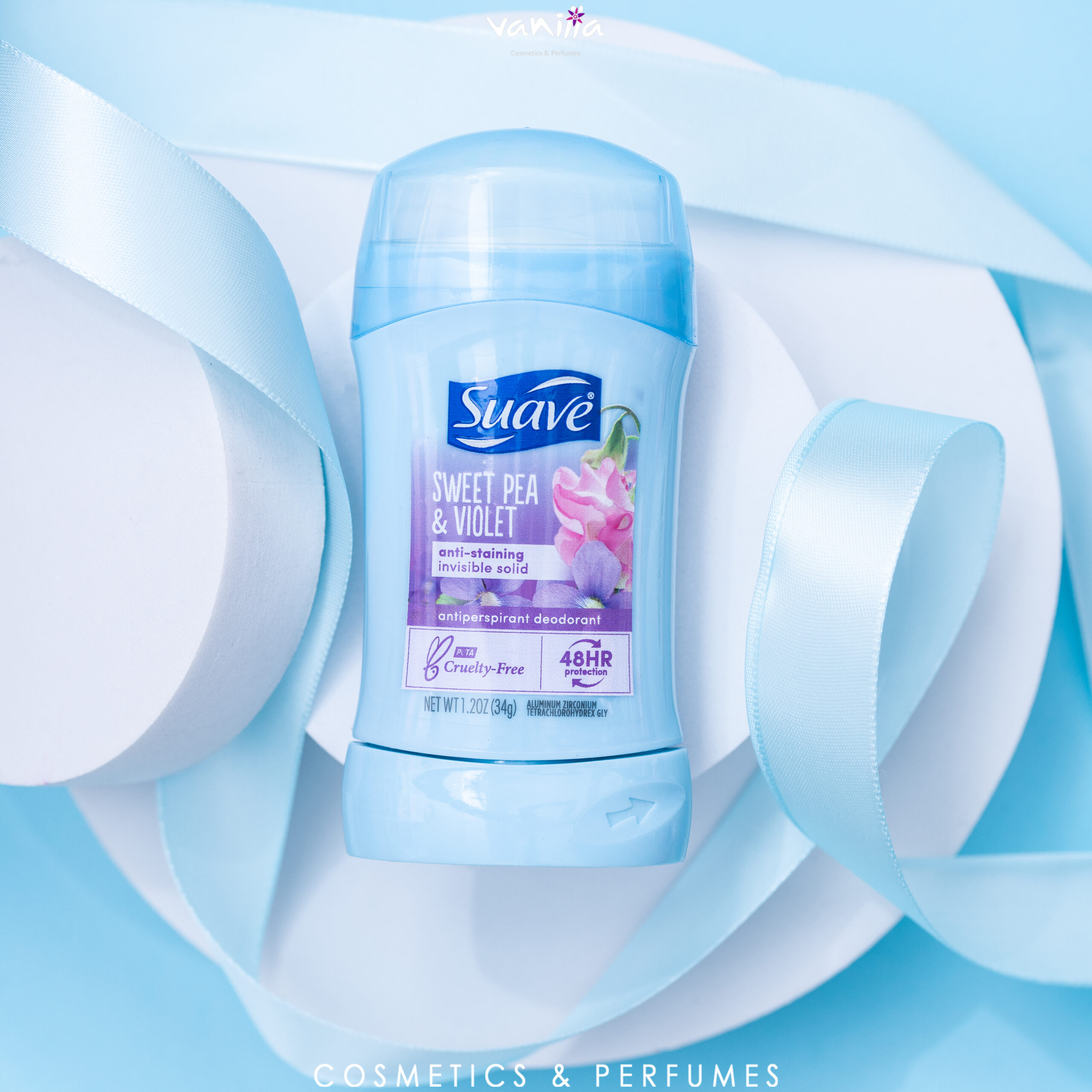 Suave, Sweet Pea and Violet Deodorant سوافي مزيل تعرق فانيلا