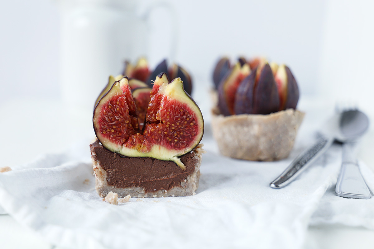 Mini Vegan Chocolate Fig Pies Vanillacrunnch Lifestyle and Food