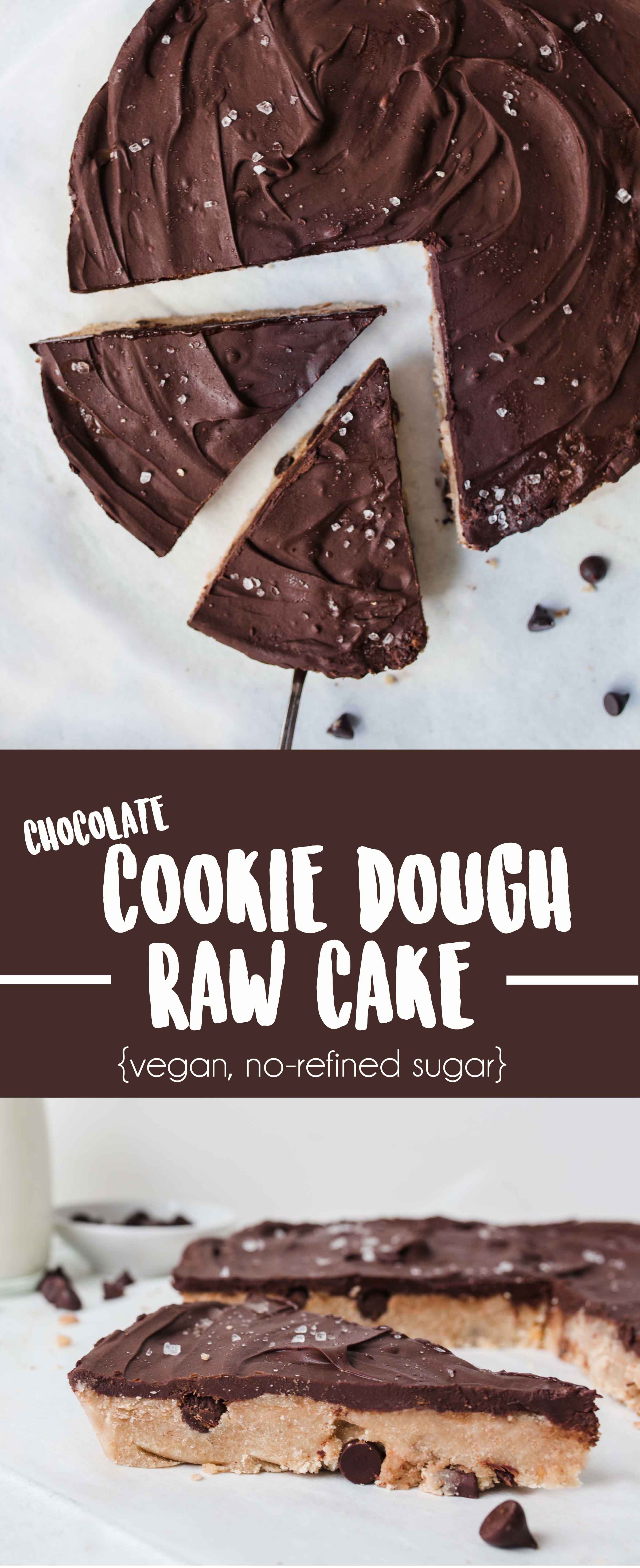 Healthy Raw Vegan Cookie Dough Cake Vanillacrunnch Lifestyle and