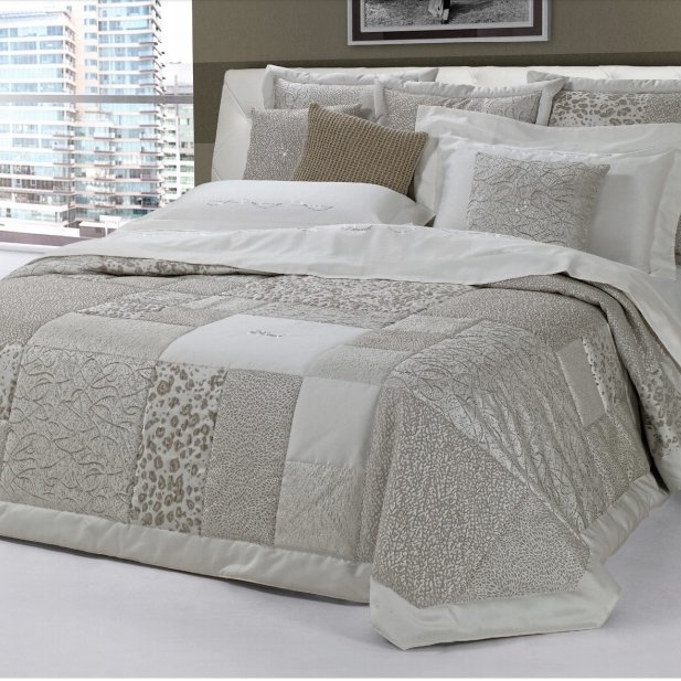 Trapuntino matrimoniale Raso Jacquard "Jane" Vanità Corredi