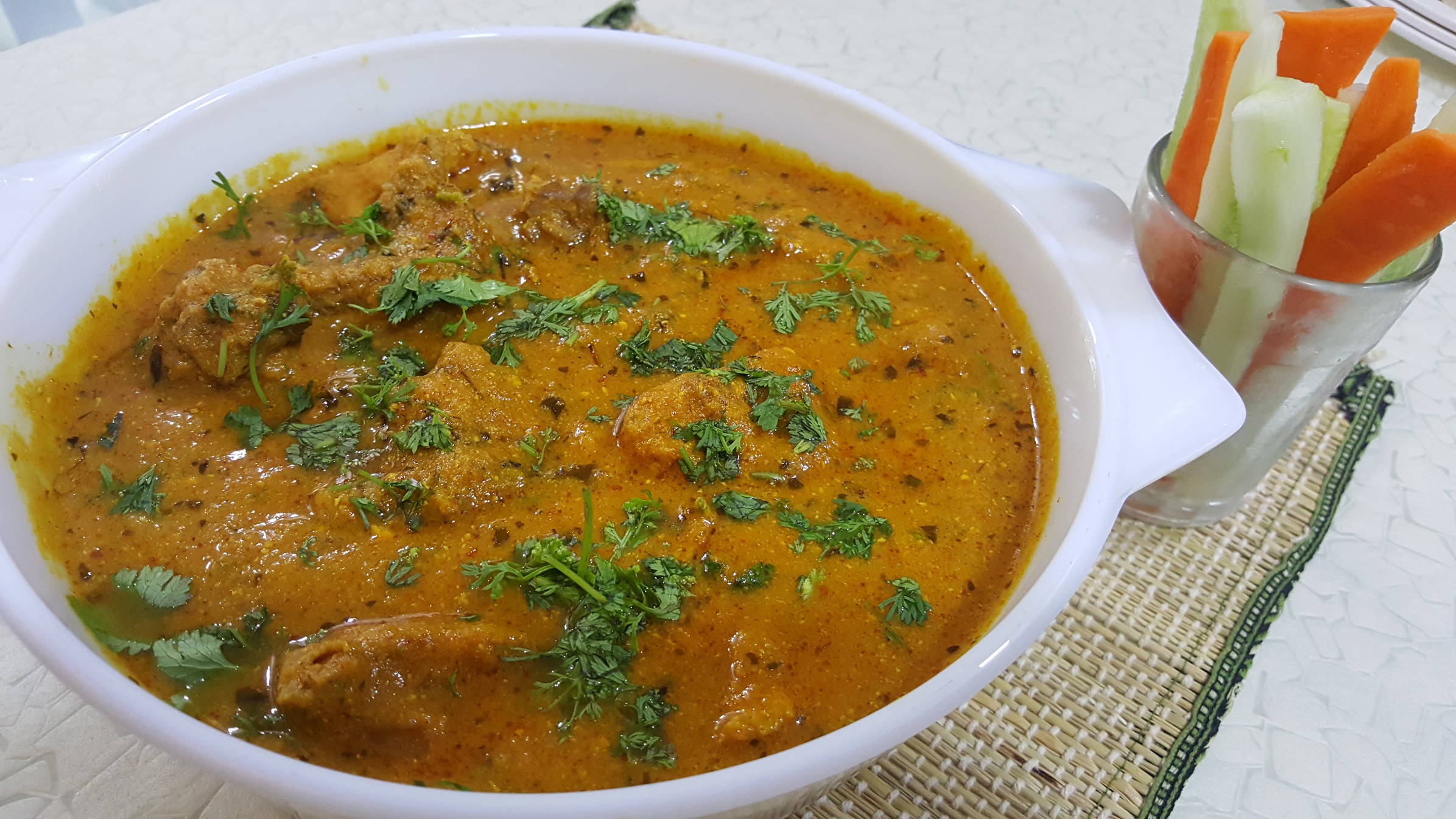 Methi Murg How to make Methi Chicken Vanita's Corner