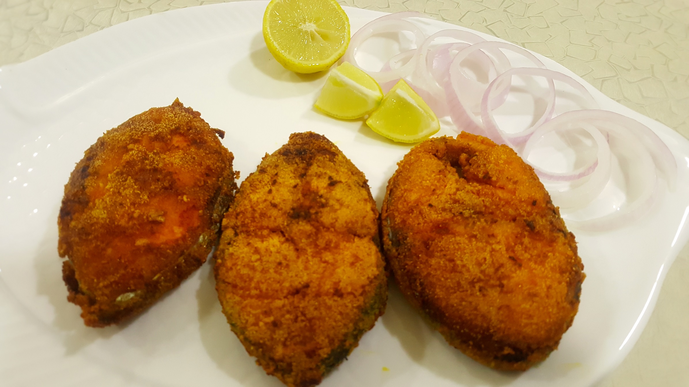 Surmai Fry Crispy fried Seer fish Vanita's Corner