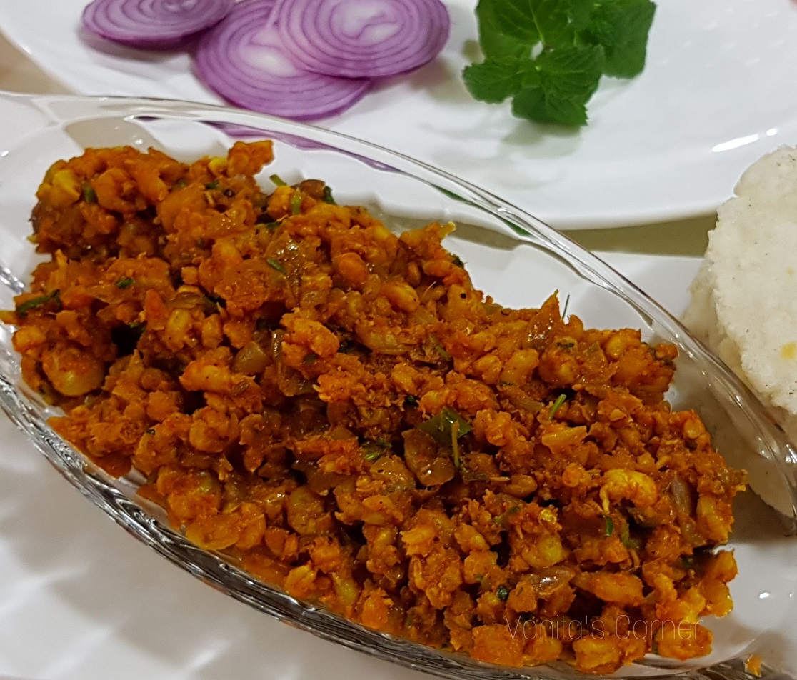 Karandi Masala Mini Shrimp masala Vanita's Corner