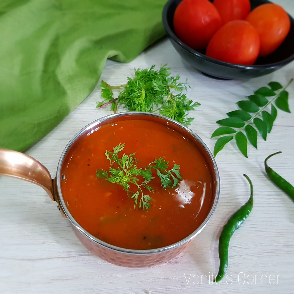 Tomato Saar Mangalorean Tomato Saar Method 2 Vanita's Corner
