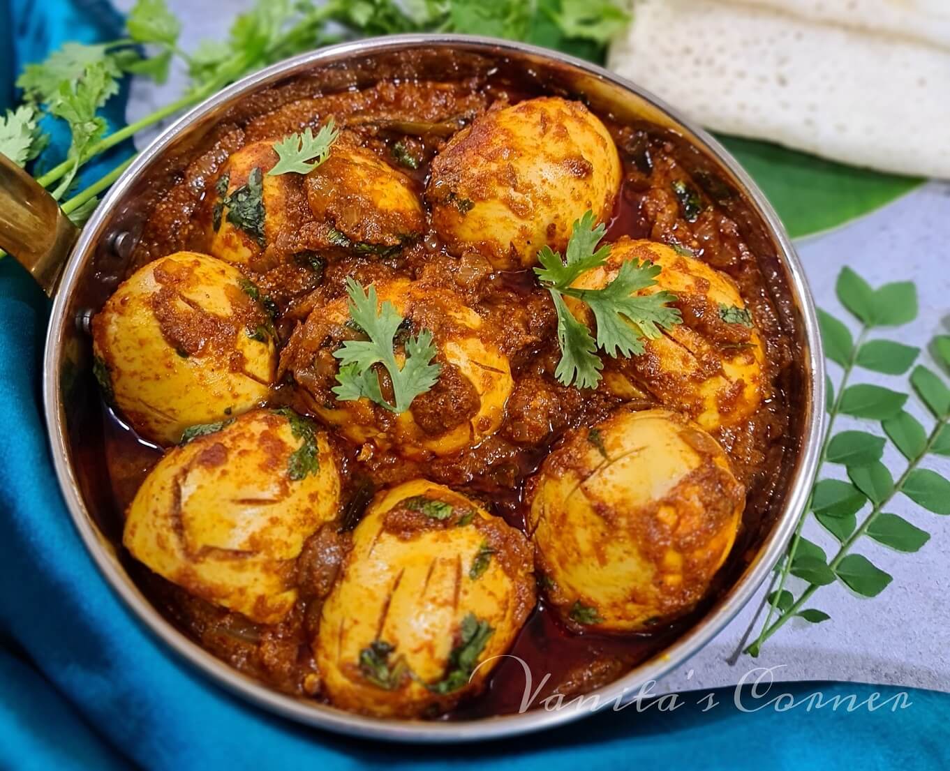 Egg Ghee Roast Mangalorean Egg Ghee Roast Vanita's Corner