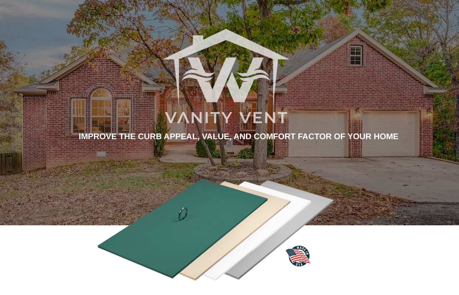 Crawlspace Vent Cover Instant Curb Appeal, Weatherization, Comfort