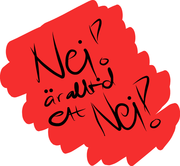 Ett nej är alltid ett nej. Men vad lär vi våra barn? Marlene's Blog