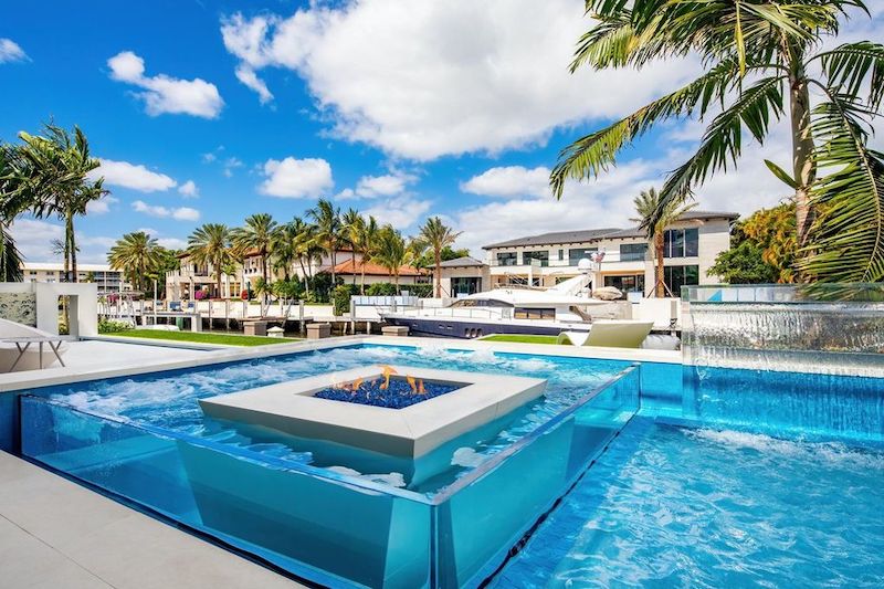 Acrylic Pool Features Van Kirk Pools Deerfield Beach, FL