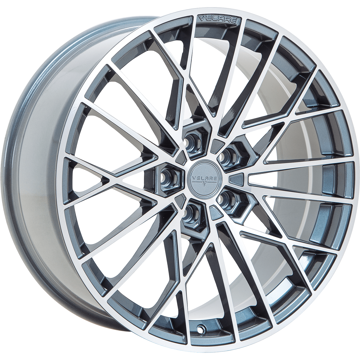 Velare VLR07 Platinum Grey Machined Face 20 Inch Alloy Wheels set (x4