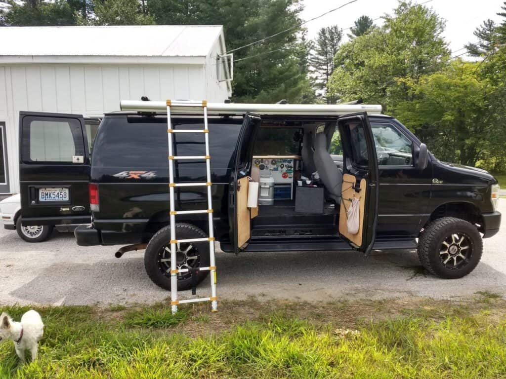 SOLD! Ford E250 Van w/ Quigley 4x4 Conversion Vanlife Trader