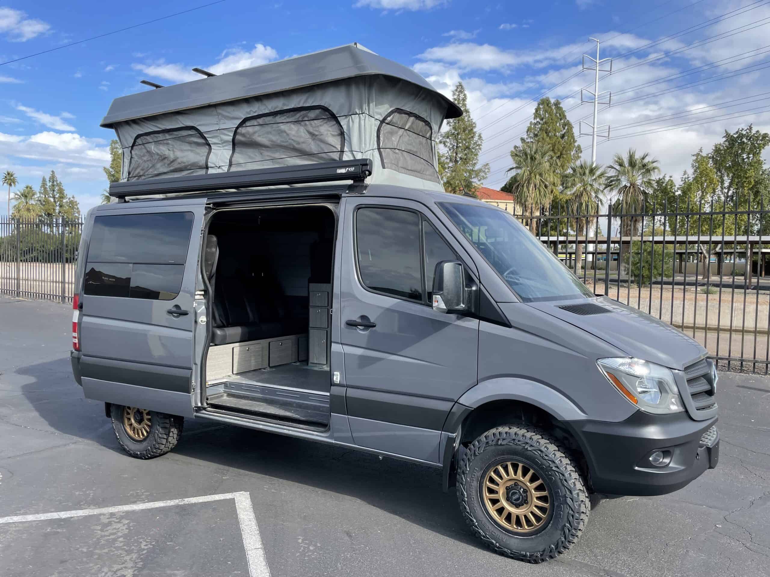 2018 Mercedes 4X4 Colorado PopTop Camper Van 30K miles (Sold) Vanlife Trader