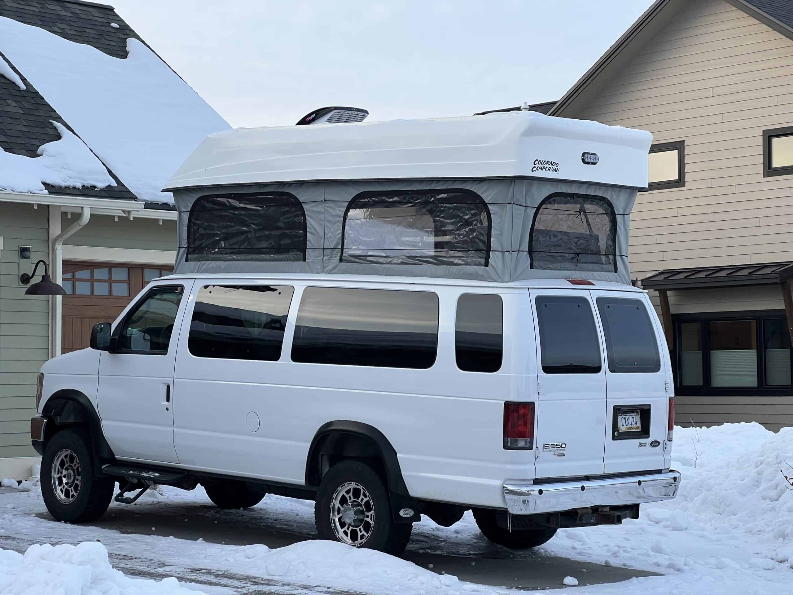 2013 Ford Econoline E350 Super Duty 4×4 with Colorado Campervan poptop
