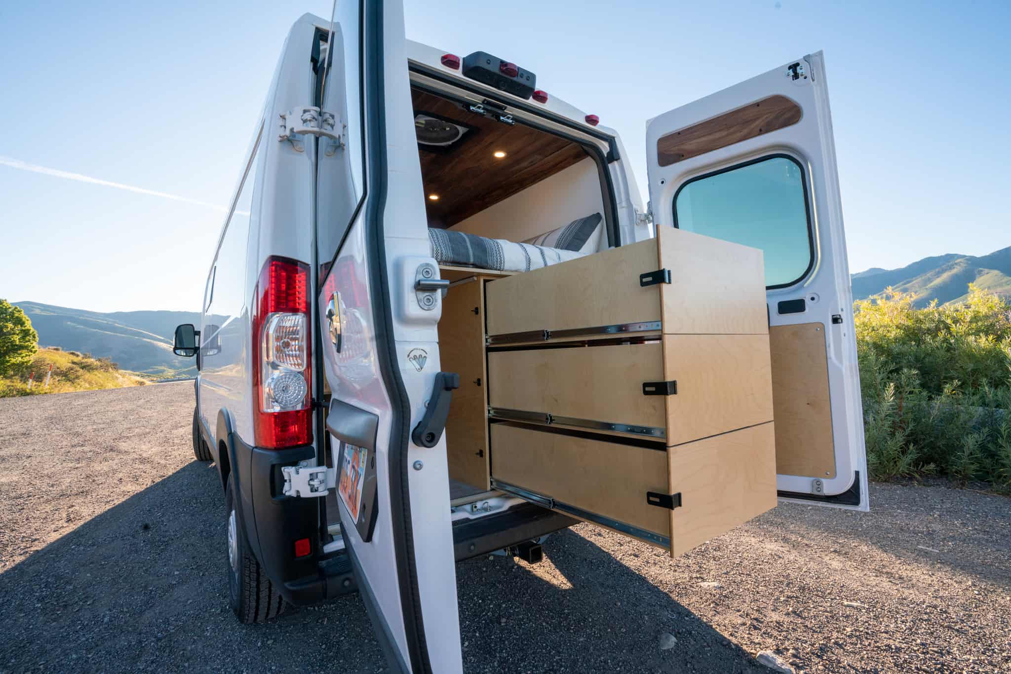 PROFESSIONAL BUILD // 2021 RAM ProMaster 159WB Camper Van // “ECLIPSE