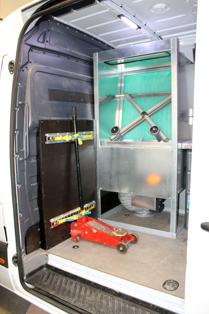 Bespoke Van Conversions Mobile Tyre Van