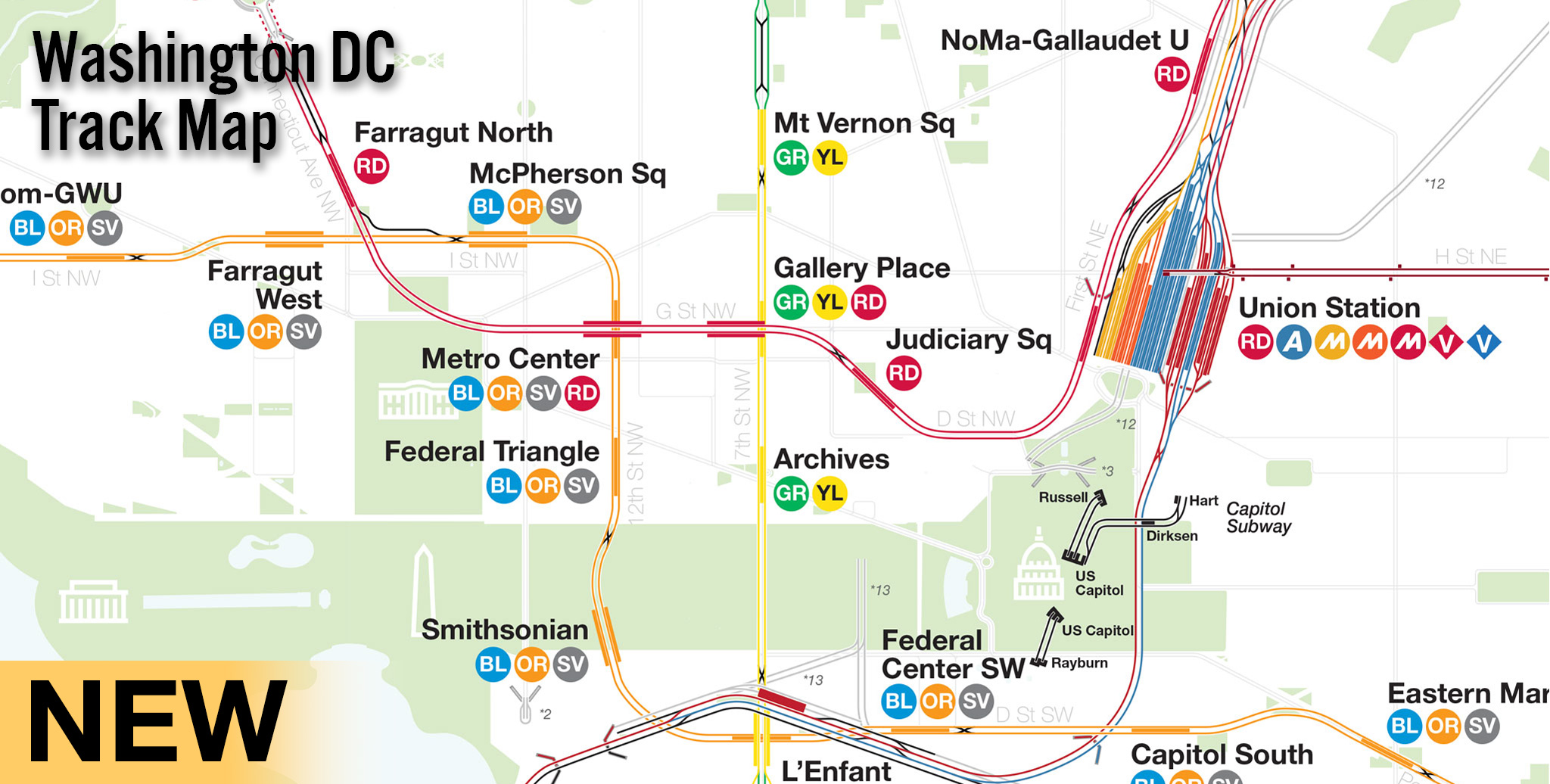 Washington Dc Metro Map Subway