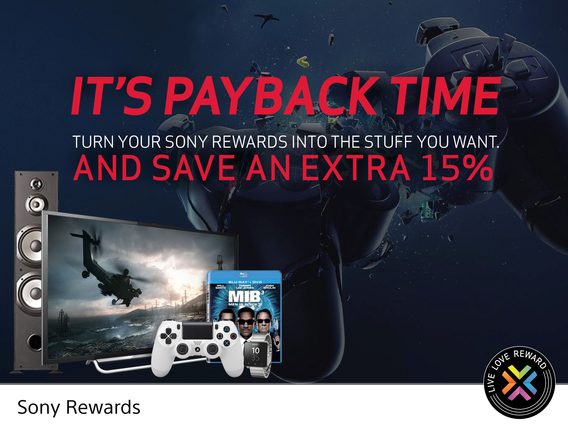 Sony Rewards It’s Payback Time Van Meter Group, Inc.