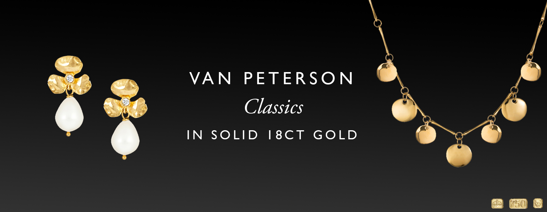 Designer Jewellery Bracelets, Rings, Earrings, Necklaces by Van Peterson