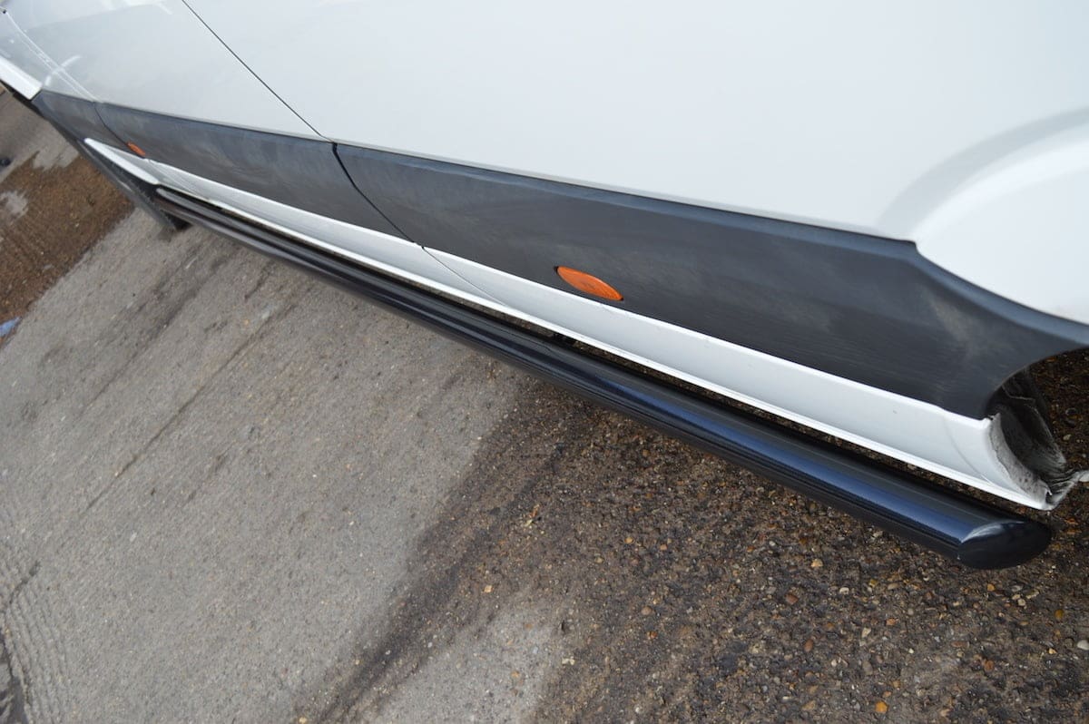 Mercedes Sprinter Gloss Black Streamline Sidebars (LWB/XLWB L3/L4) VanPimps
