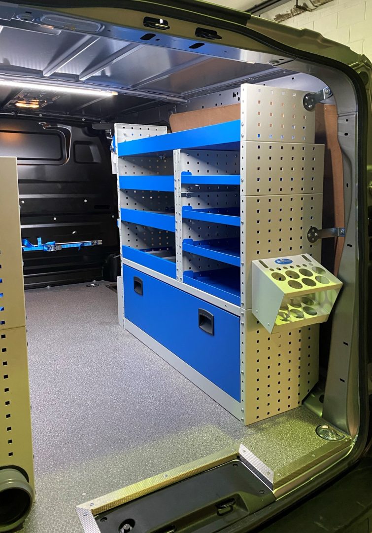 Vauxhall van racking Van Racking Solutions