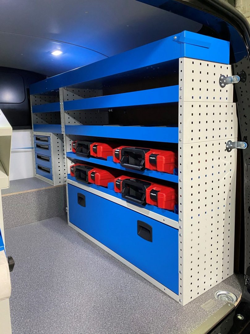 Volkswagen Transporter Racking Service Van Van Racking Solutions