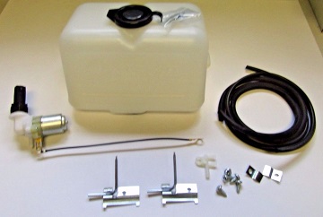 Windshield Washer Bottle, Pump & Nozzle Kit Mopar 1967 - 1974 A-Body