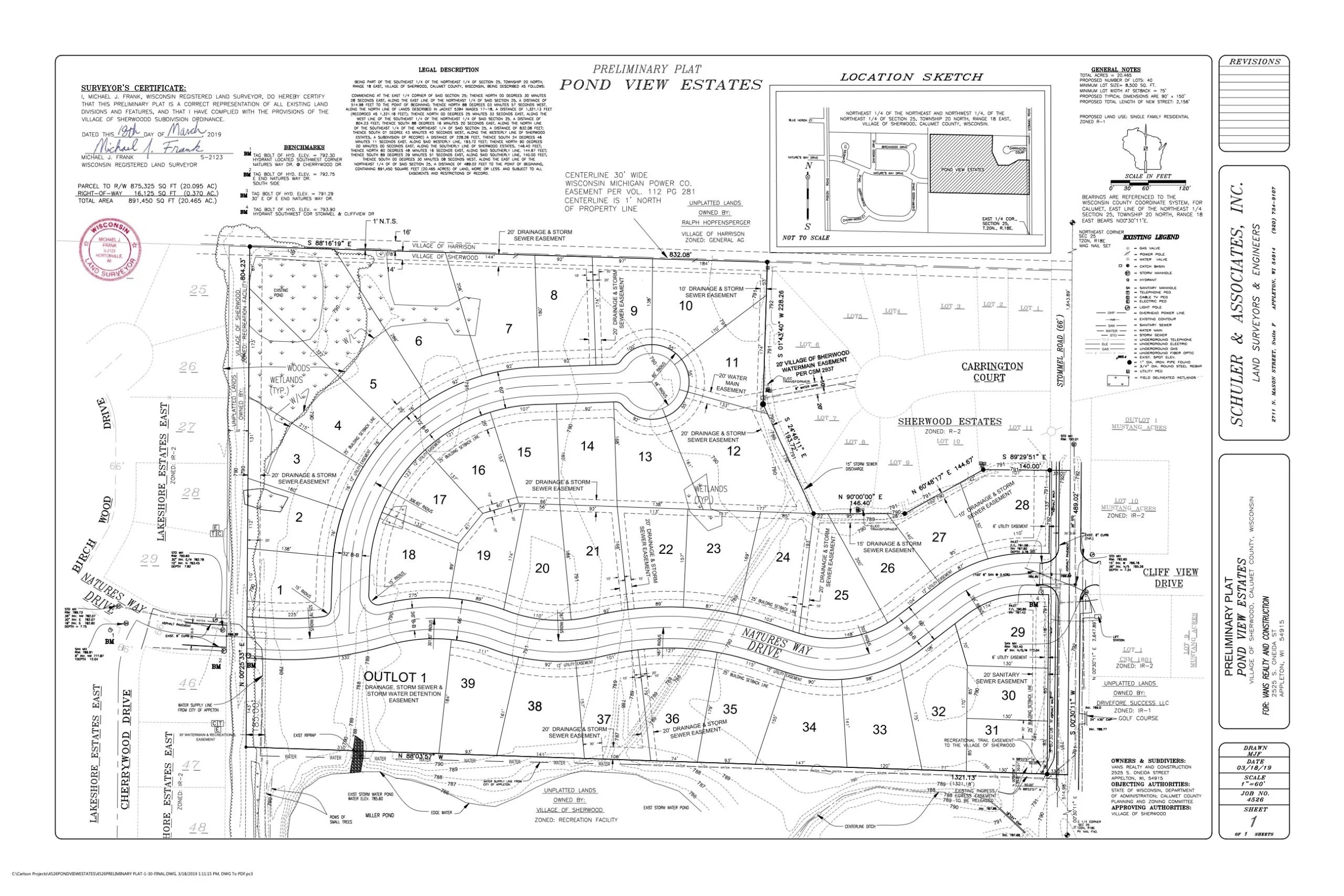 Sherwood Pond View Estates Van's Realty & Construction
