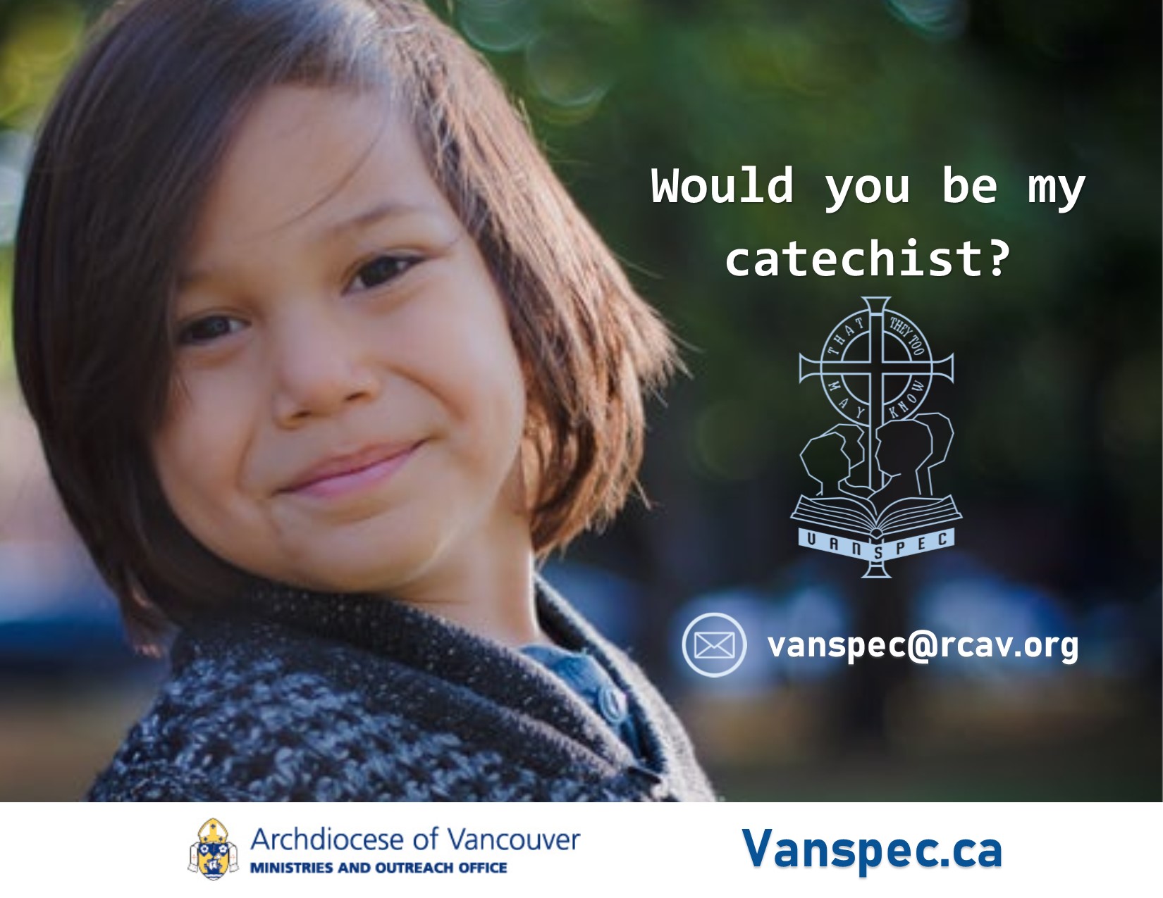 Catechism Teachers Vanspec