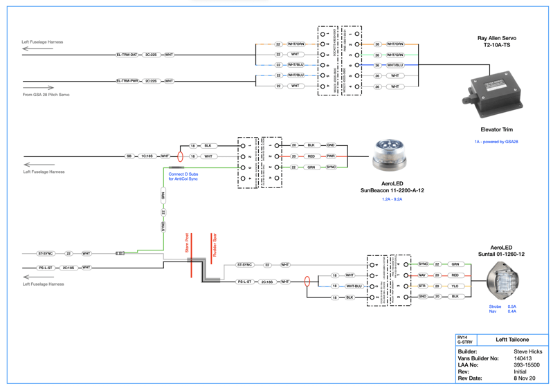 caravan tail light wiring diagram