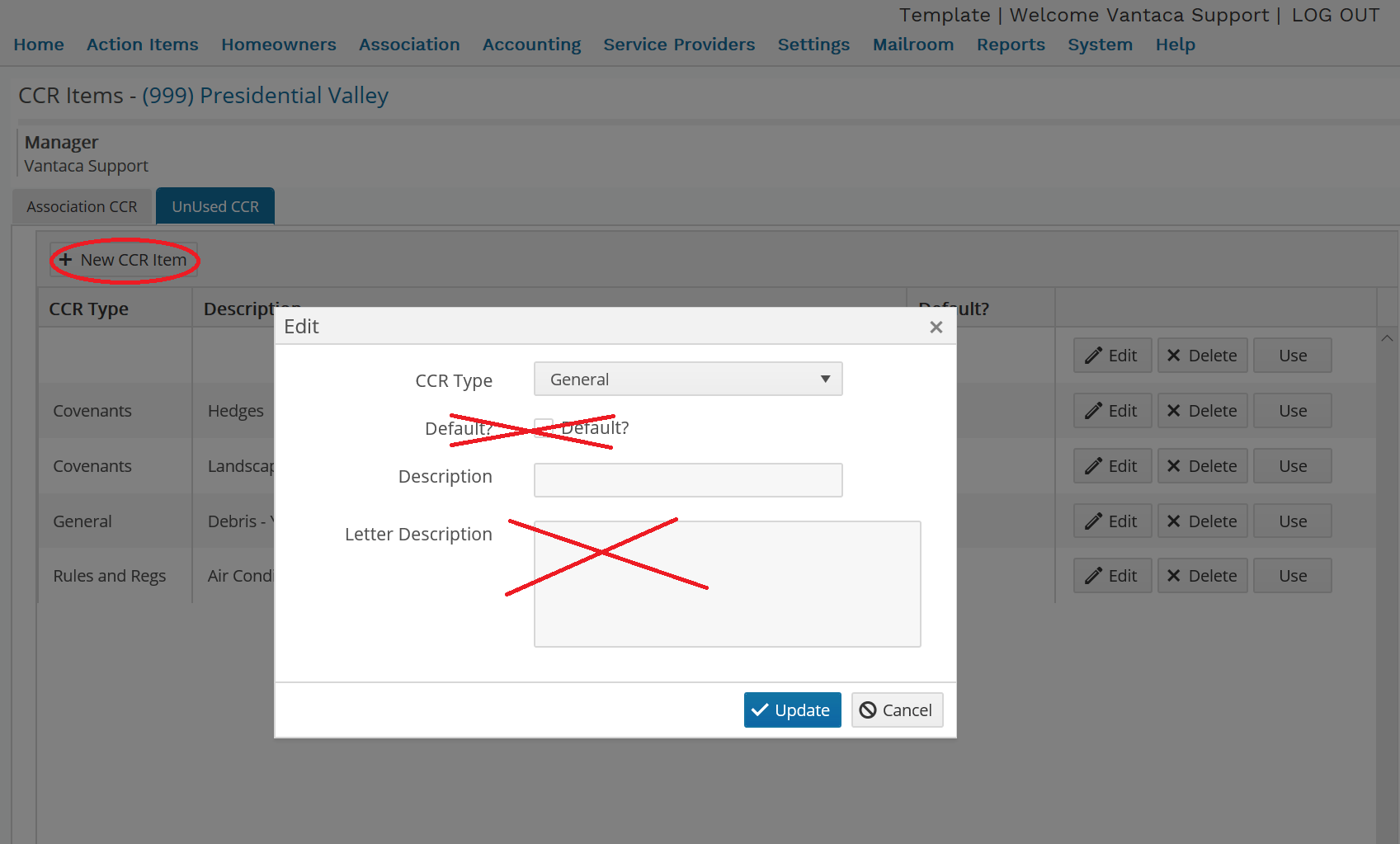 Navigating CCR (Violation) Types Vantaca, Inc