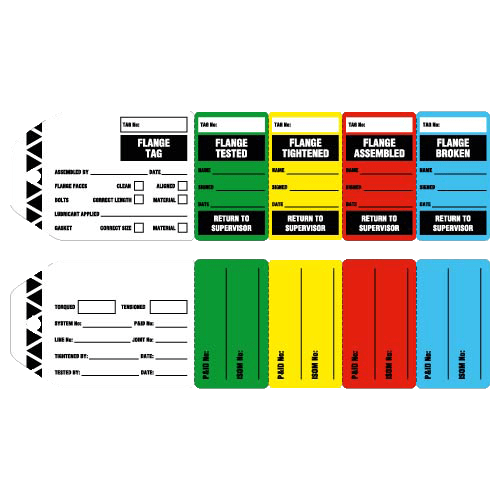 Flange Tags Vantage Tags