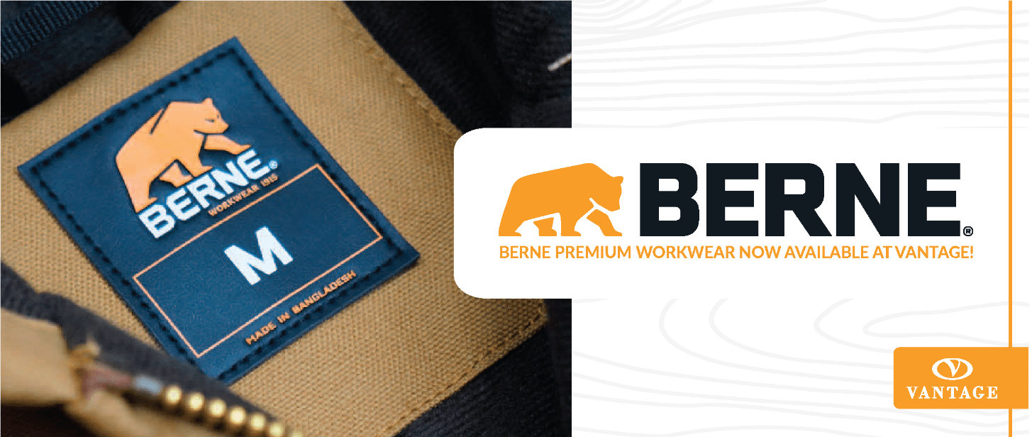 Vantage Apparel Expands Retail Brands with the Addition of Berne