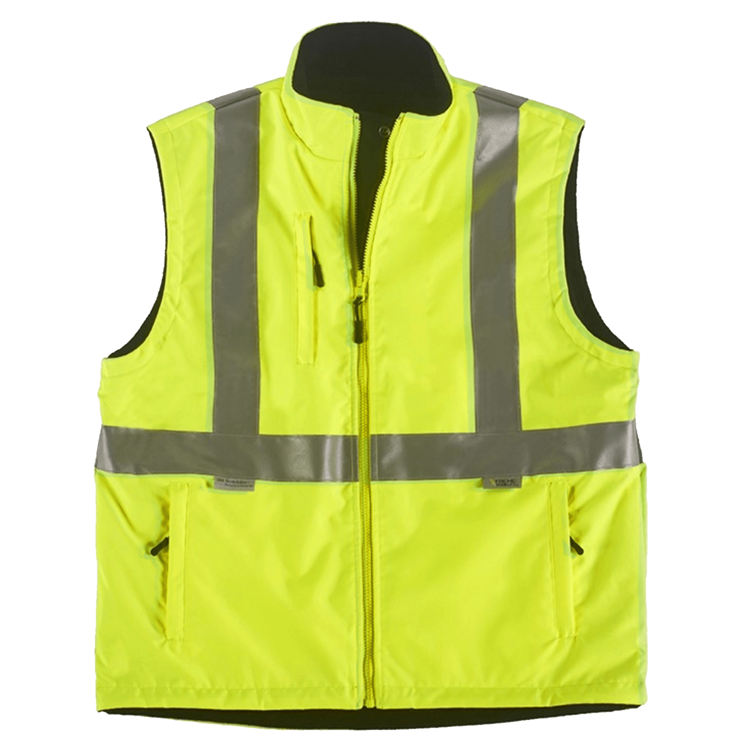 High visibility cold weather vest