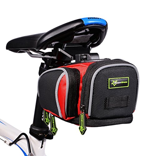 RockBros Bike Rear Saddle Seat Bag Bike Seat Packs Bicycle Seat Post