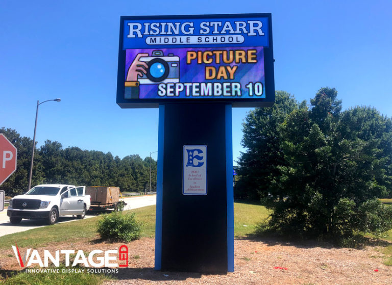 Rising Starr Middle School VantageLED