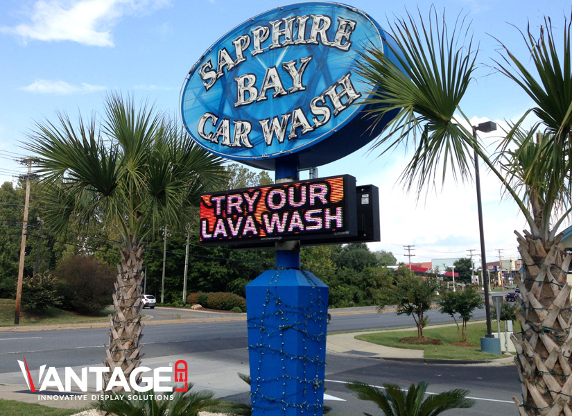 Sapphire Bay Car Wash VantageLED