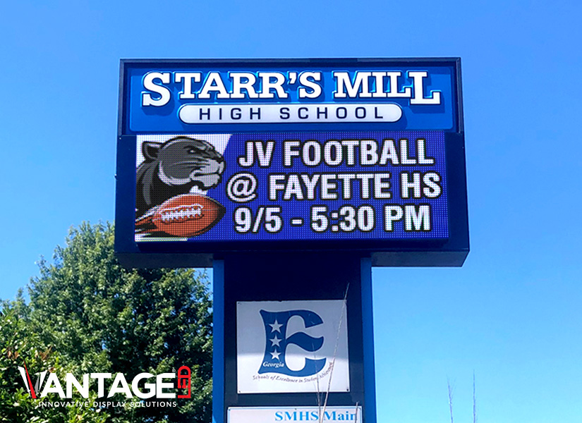 One Building Two Schools VantageLED