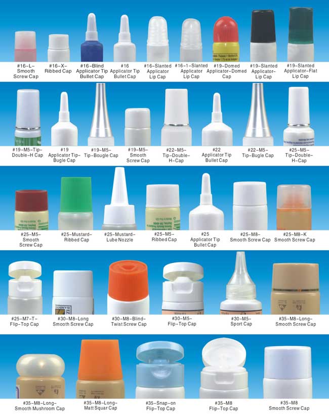 Cap and Head Styles Vantage Packaging