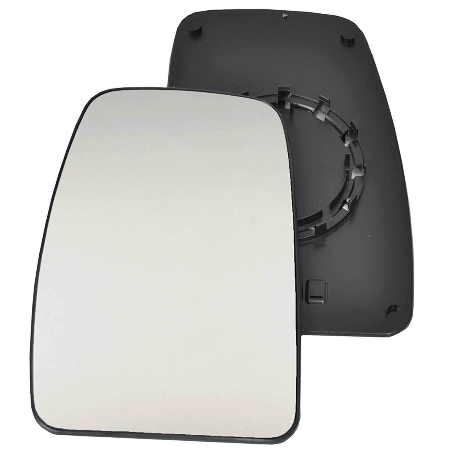 Renault Master Wing Mirror Glass with Base Heated Convex Mirror LHS