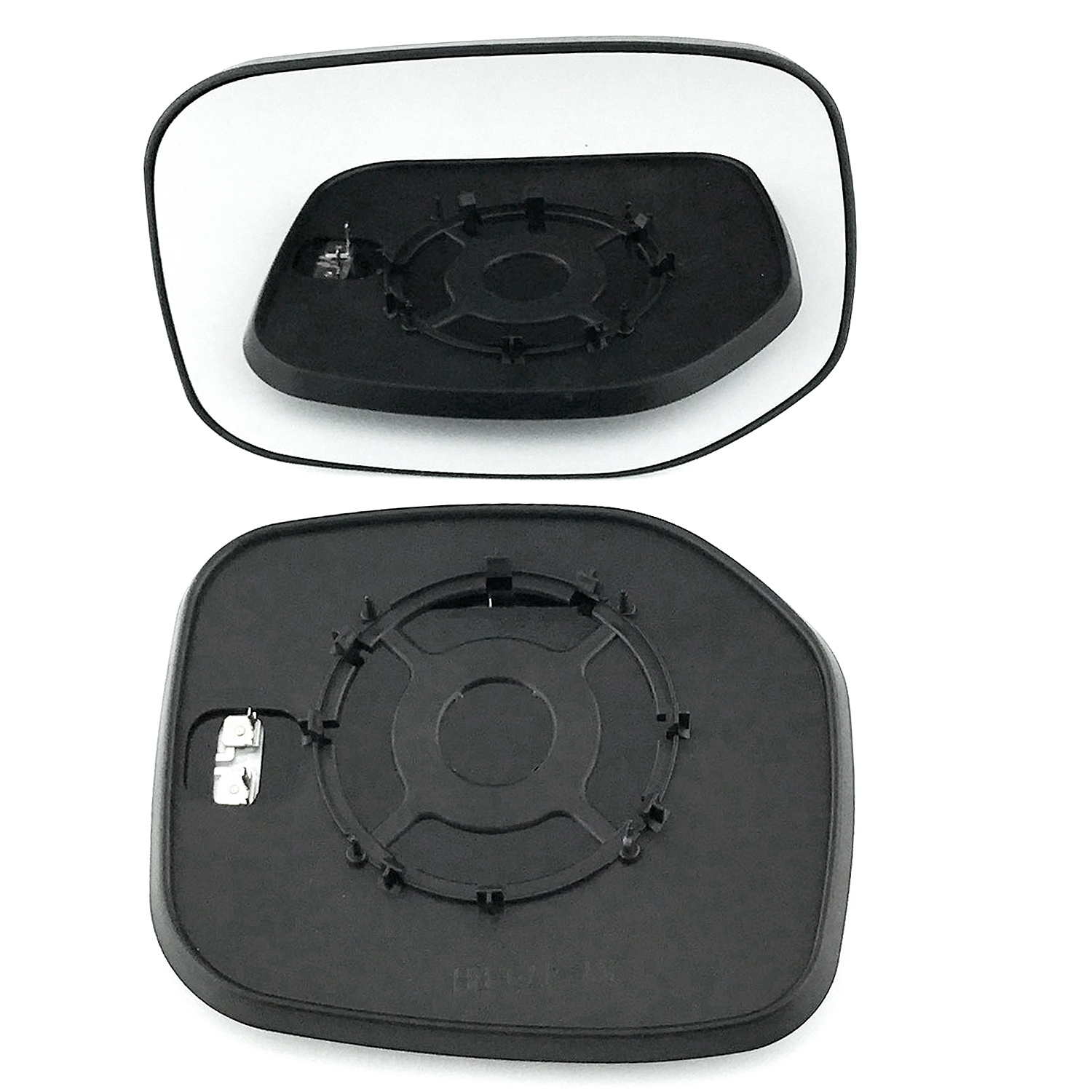 Citroen Berlingo Mirror Glass with Base Heated. Convex. RHS. 9608