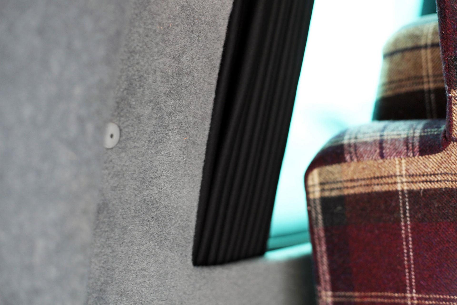 VW transporter lining using only the best materials Vanworx