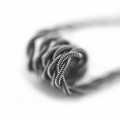 Clapton Twisted Coils 0.9ohm PreMade (Kanthal A1 Pack of 10) Vapable