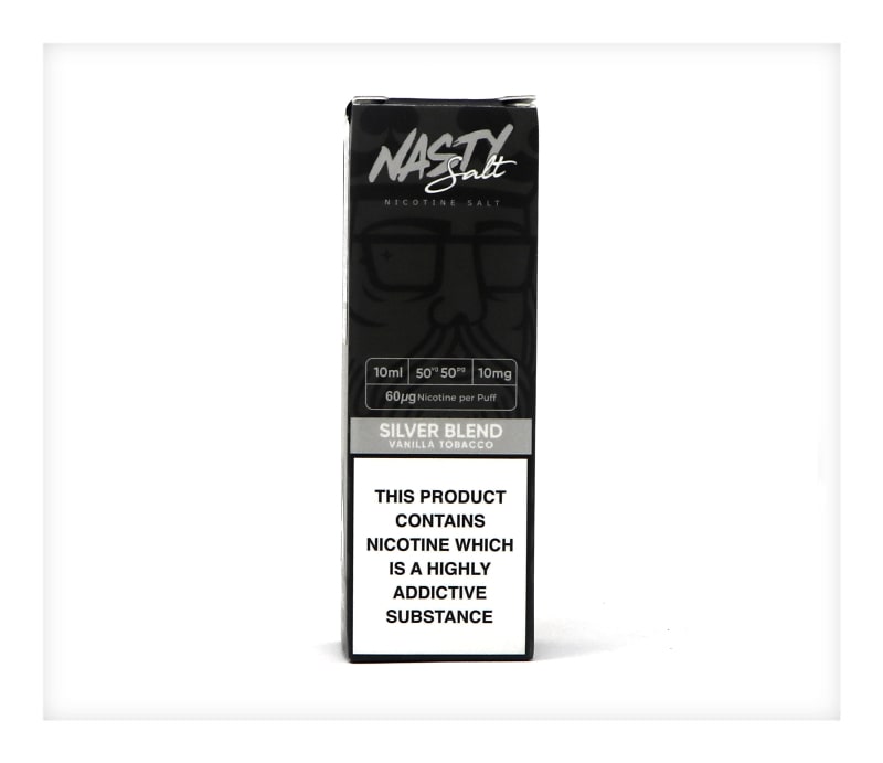 Nasty Juice Salts 10ml Silver Tobacco 10ML Nic Salt Vapable Vape Shop