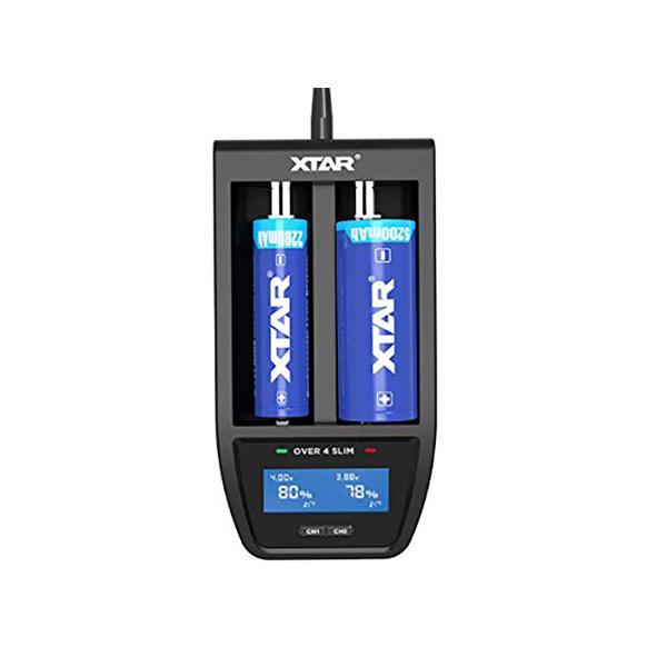 Xtar Over 4 Slim Vape Battery Charger Vaping Batteries VAPE.CO.UK
