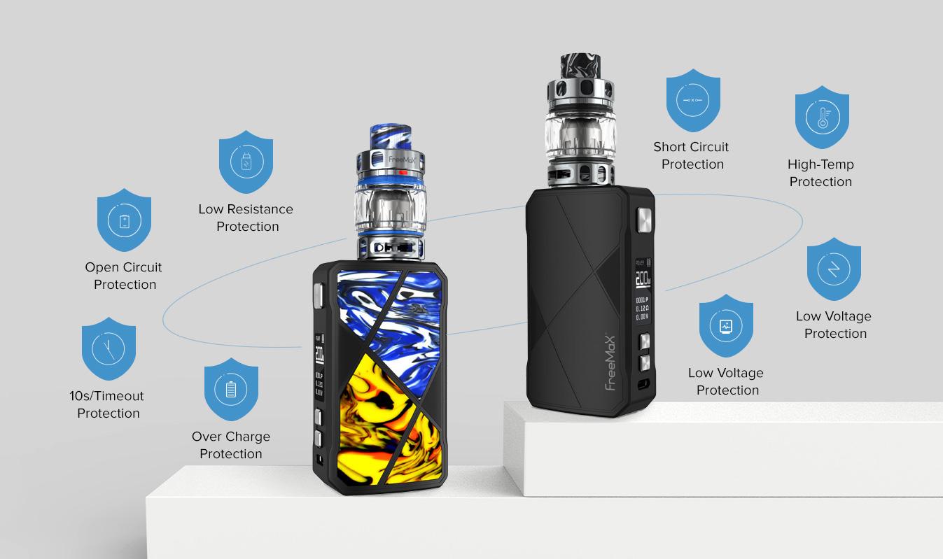 FreeMax Maxus 200W Kit Free UK Delivery VAPE.CO.UK
