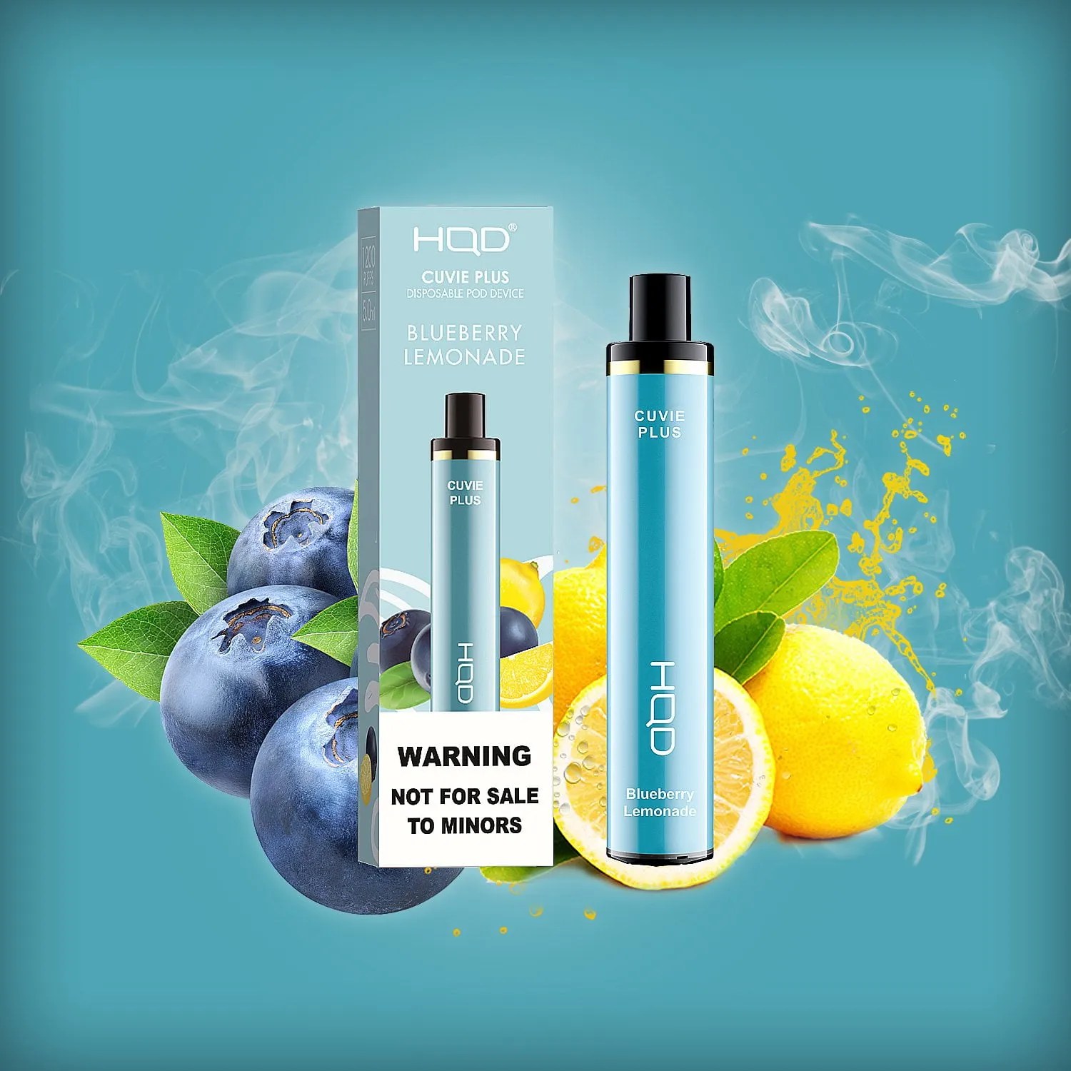 Blueberry Lemonade VapeAus Popular Vapes GunnPod, iGet, HQD