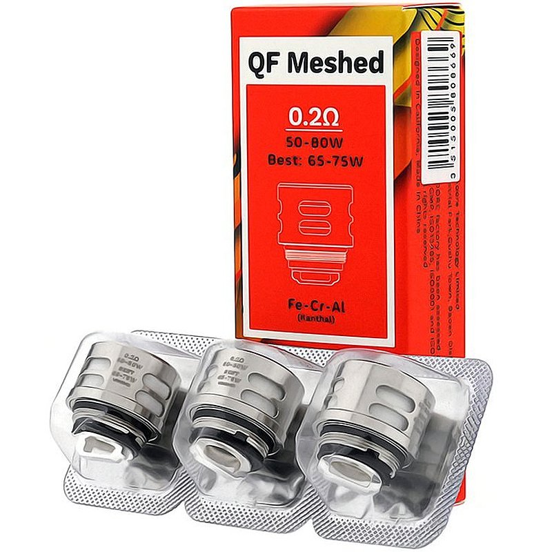 Coil Vaporesso QF Meshed 0.2Ohm (3 unidades) VapeLandBR