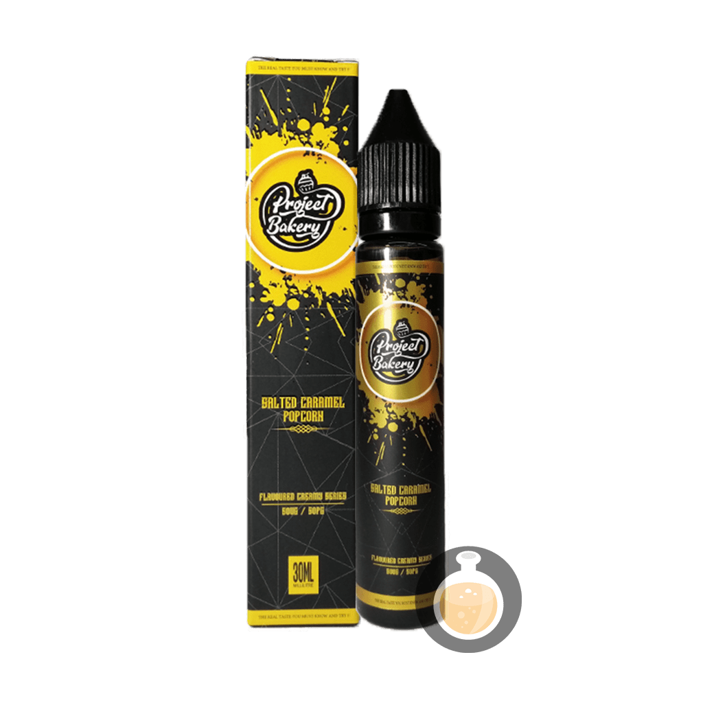Project Bakery HTPC Salted Caramel Popcorn Vape Juices & E Liquids