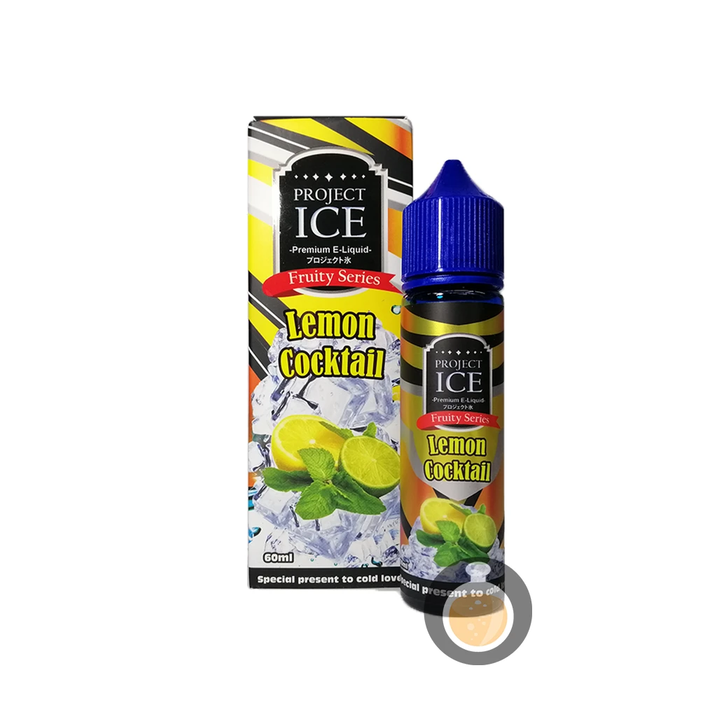 Project Ice Fruity Series Lemon Cocktail Vape E Juices & E Liquids