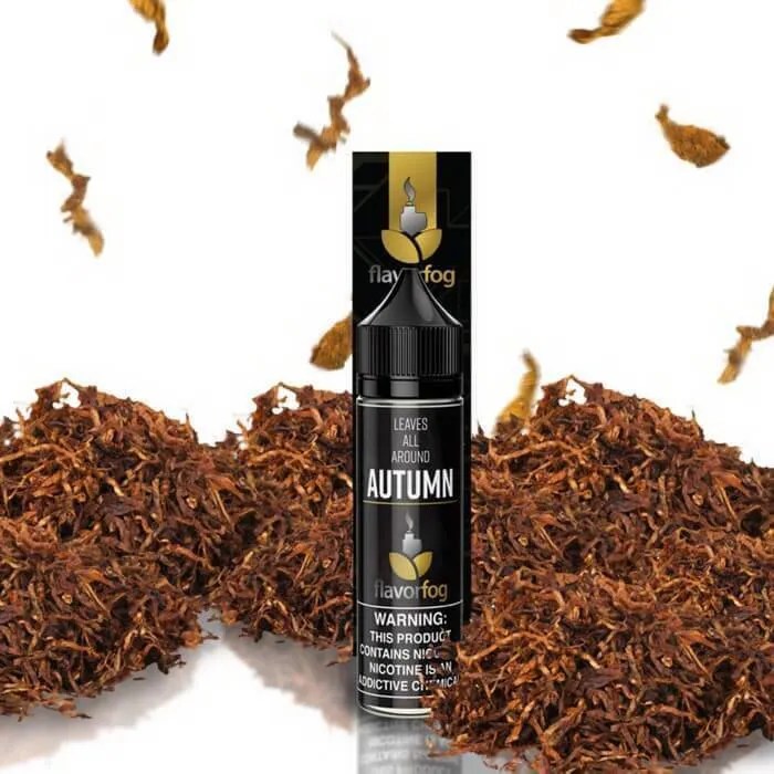 Autumn Cavendish Tobacco Vape Juice by Flavor Fog Review Vape Makerz