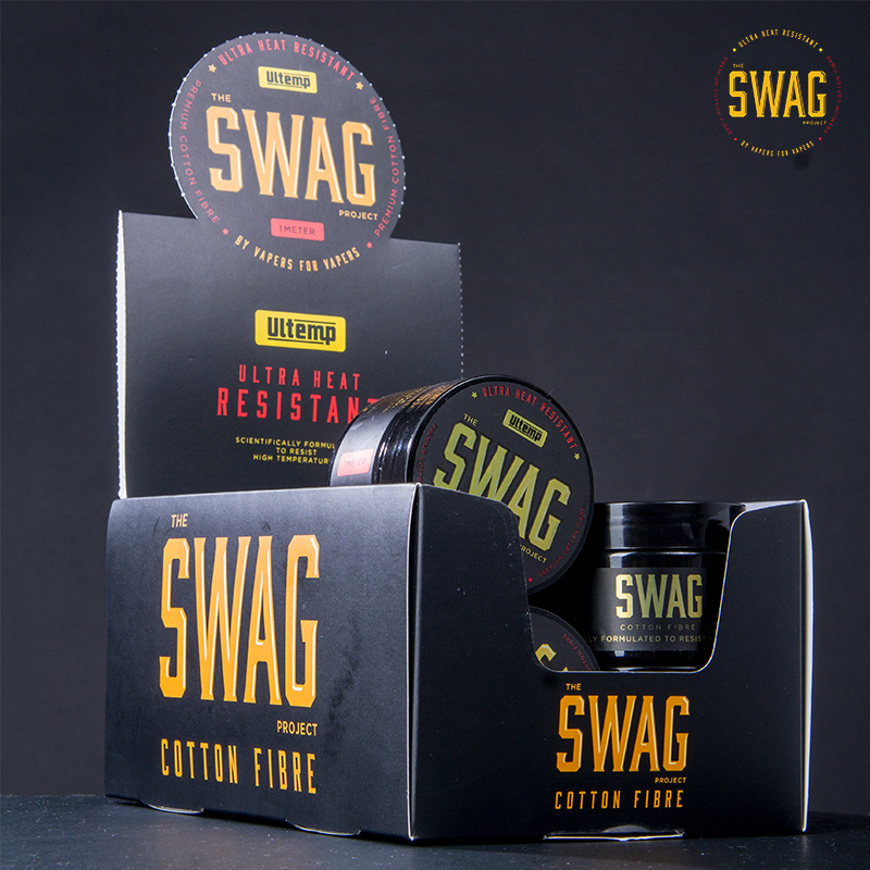 SWAG Cotton (1 meter, Ekologisk Bomull) Vapes International